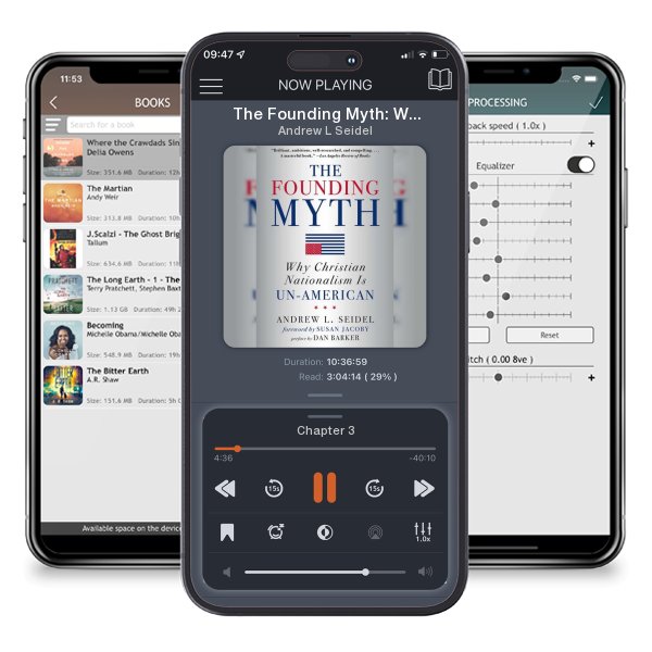 Download fo free audiobook The Founding Myth: Why Christian Nationalism Is Un-American... by Andrew L Seidel and listen anywhere on your iOS devices in the ListenBook app.