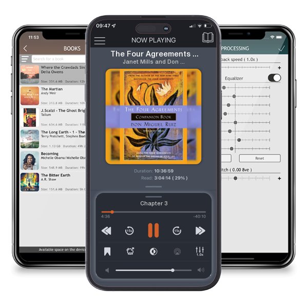 Download fo free audiobook The Four Agreements Companion Book: Using the Four Agreements... by Janet Mills and Don Miguel Ruiz and listen anywhere on your iOS devices in the ListenBook app.