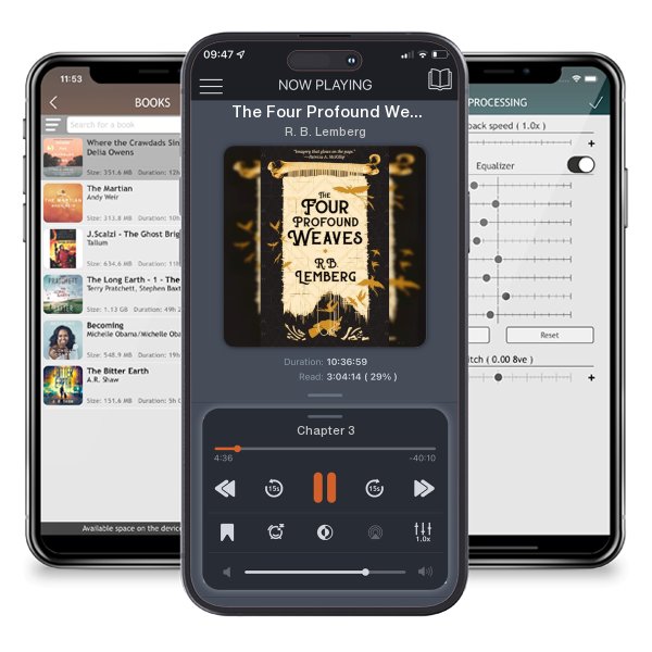 Download fo free audiobook The Four Profound Weaves by R. B. Lemberg and listen anywhere on your iOS devices in the ListenBook app.