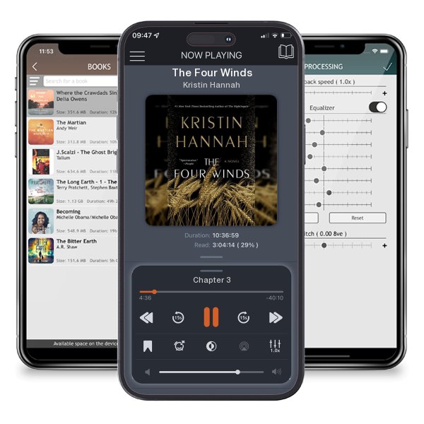 Download fo free audiobook The Four Winds by Kristin Hannah and listen anywhere on your iOS devices in the ListenBook app.