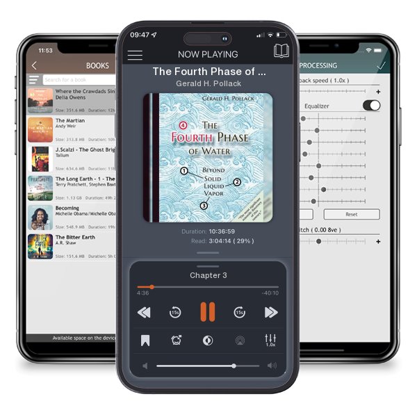 Download fo free audiobook The Fourth Phase of Water: Beyond Solid, Liquid, and Vapor by Gerald H. Pollack and listen anywhere on your iOS devices in the ListenBook app.