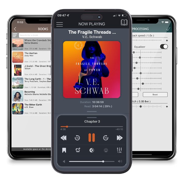 Download fo free audiobook The Fragile Threads of Power (Threads of Power, #1) by V.E. Schwab and listen anywhere on your iOS devices in the ListenBook app.