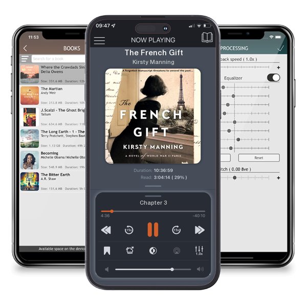 Download fo free audiobook The French Gift by Kirsty Manning and listen anywhere on your iOS devices in the ListenBook app.