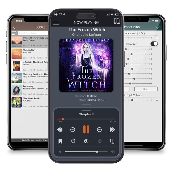 Download fo free audiobook The Frozen Witch by Chandelle LaVaun and listen anywhere on your iOS devices in the ListenBook app.