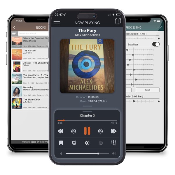 Download fo free audiobook The Fury by Alex Michaelides and listen anywhere on your iOS devices in the ListenBook app.