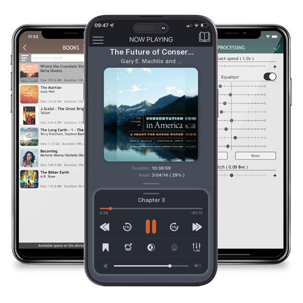 Download fo free audiobook The Future of Conservation in America: A Chart for Rough Water by Gary E. Machlis and Jonathan B. Jarvis and listen anywhere on your iOS devices in the ListenBook app.