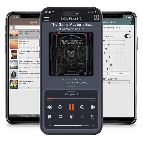 Download fo free audiobook The Game Master's Book of Traps, Puzzles and Dungeons: A... by Jeff Ashworth and Kyle Hilton and listen anywhere on your iOS devices in the ListenBook app.