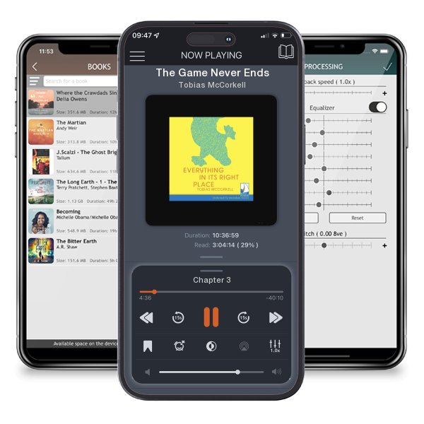 Download fo free audiobook The Game Never Ends by Tobias McCorkell and listen anywhere on your iOS devices in the ListenBook app.
