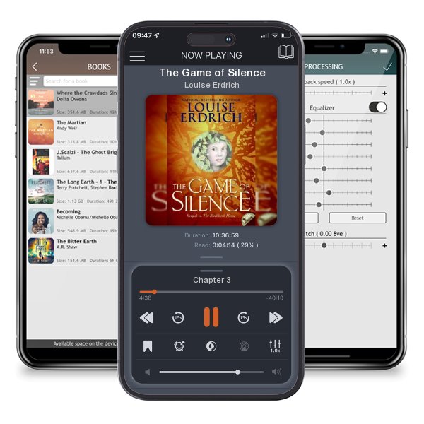 Download fo free audiobook The Game of Silence by Louise Erdrich and listen anywhere on your iOS devices in the ListenBook app.