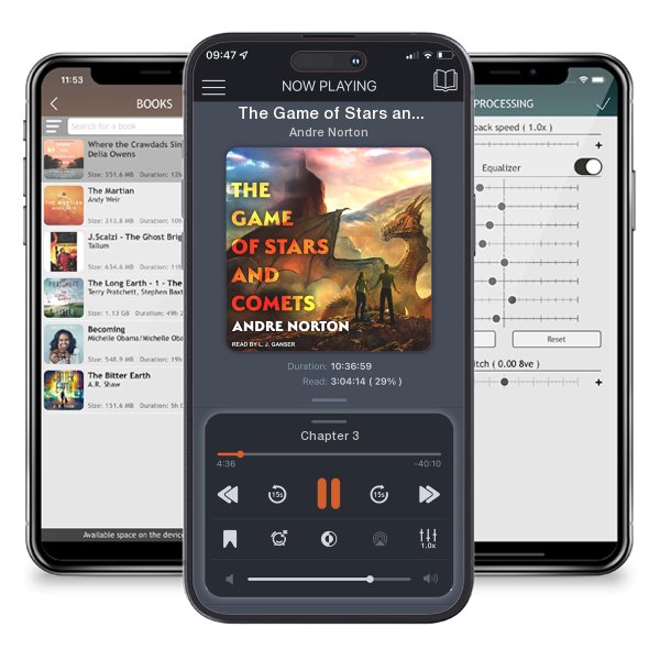 Download fo free audiobook The Game of Stars and Comets by Andre Norton and listen anywhere on your iOS devices in the ListenBook app.
