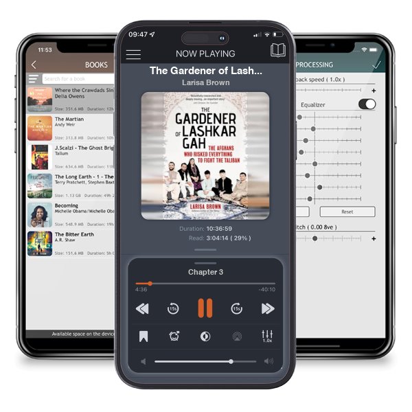 Download fo free audiobook The Gardener of Lashkar Gah by Larisa Brown and listen anywhere on your iOS devices in the ListenBook app.