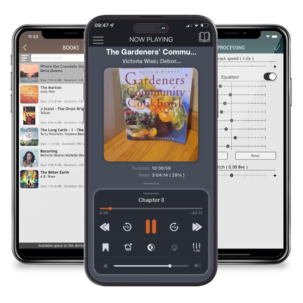 Download fo free audiobook The Gardeners' Community Cookbook by Victoria Wise; Deborah Madison; Alice Waters; Barbara Kafka and listen anywhere on your iOS devices in the ListenBook app.