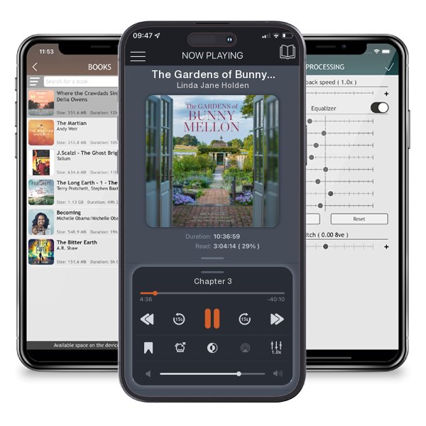 Download fo free audiobook The Gardens of Bunny Mellon by Linda Jane Holden and listen anywhere on your iOS devices in the ListenBook app.