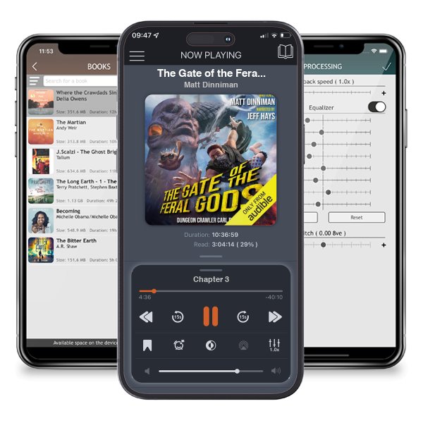 Download fo free audiobook The Gate of the Feral Gods: Dungeon Crawler Carl, Book 4 by Matt Dinniman and listen anywhere on your iOS devices in the ListenBook app.