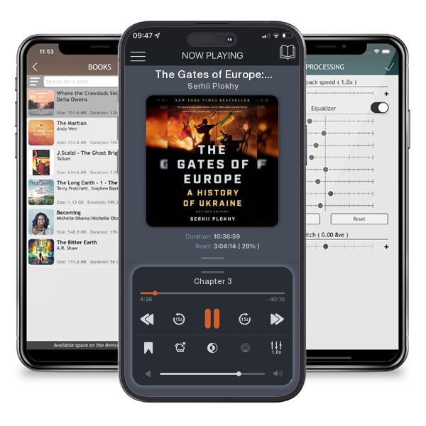 Download fo free audiobook The Gates of Europe: A History of Ukraine (Revised) by Serhii Plokhy and listen anywhere on your iOS devices in the ListenBook app.