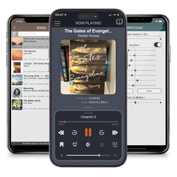 Download fo free audiobook The Gates of Evangeline by Hester Young and listen anywhere on your iOS devices in the ListenBook app.