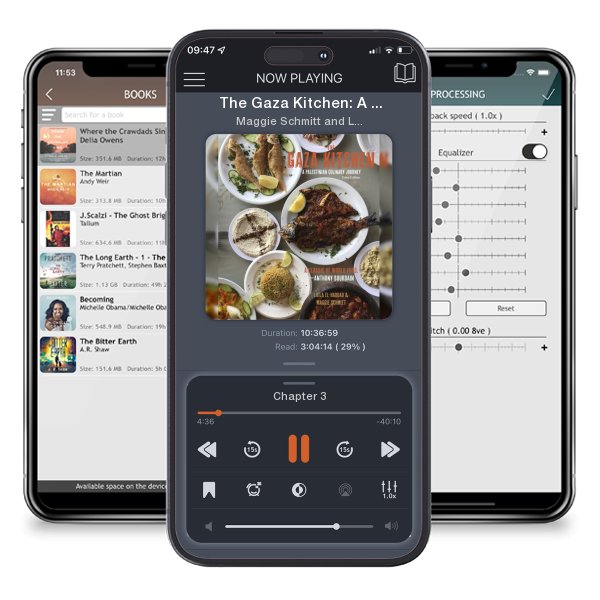 Download fo free audiobook The Gaza Kitchen: A Palestinian Culinary Journey by Maggie Schmitt and Laila El-Haddad and listen anywhere on your iOS devices in the ListenBook app.