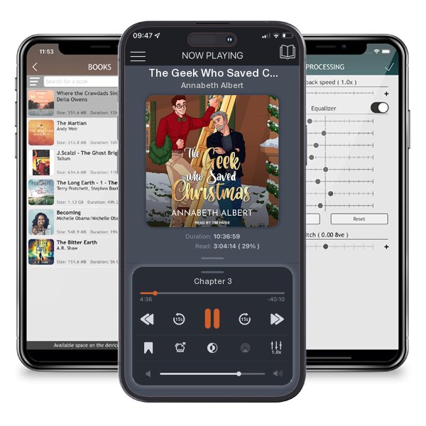 Download fo free audiobook The Geek Who Saved Christmas by Annabeth Albert and listen anywhere on your iOS devices in the ListenBook app.