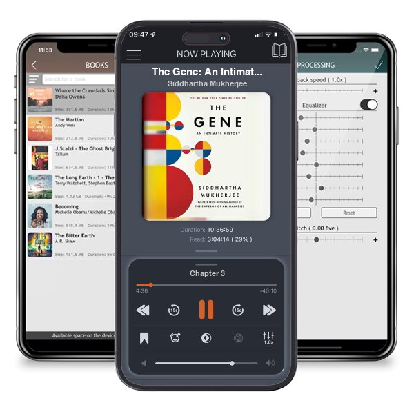 Download fo free audiobook The Gene: An Intimate History by Siddhartha Mukherjee and listen anywhere on your iOS devices in the ListenBook app.