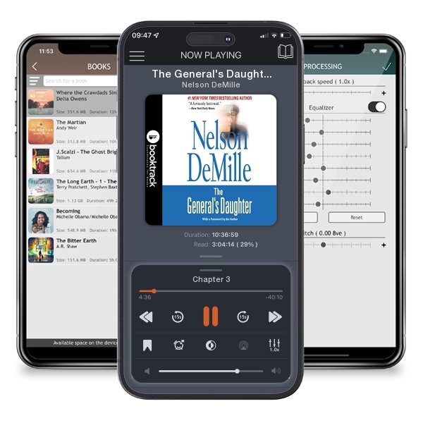 Download fo free audiobook The General's Daughter: Booktrack Edition by Nelson DeMille and listen anywhere on your iOS devices in the ListenBook app.
