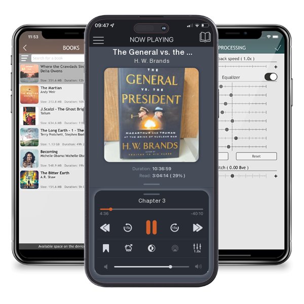 Download fo free audiobook The General vs. the President by H. W. Brands and listen anywhere on your iOS devices in the ListenBook app.