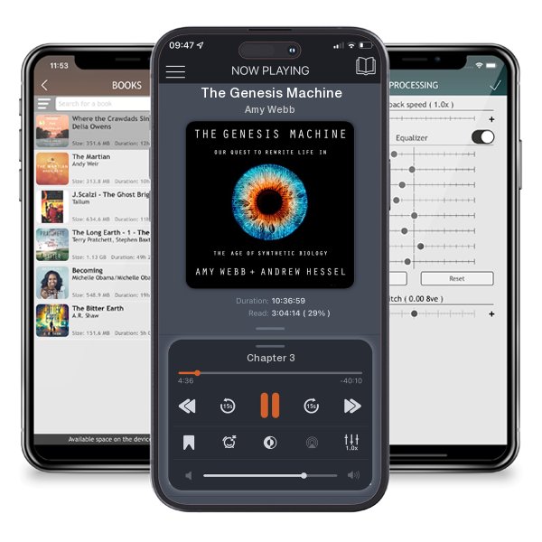 Download fo free audiobook The Genesis Machine by Amy Webb and listen anywhere on your iOS devices in the ListenBook app.