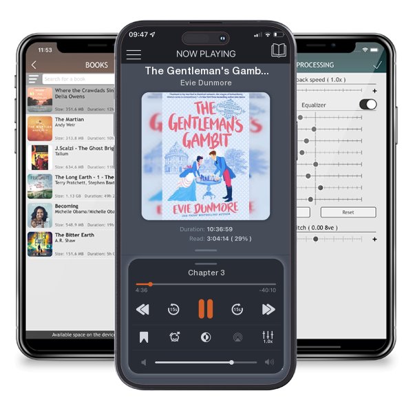 Download fo free audiobook The Gentleman's Gambit by Evie Dunmore and listen anywhere on your iOS devices in the ListenBook app.