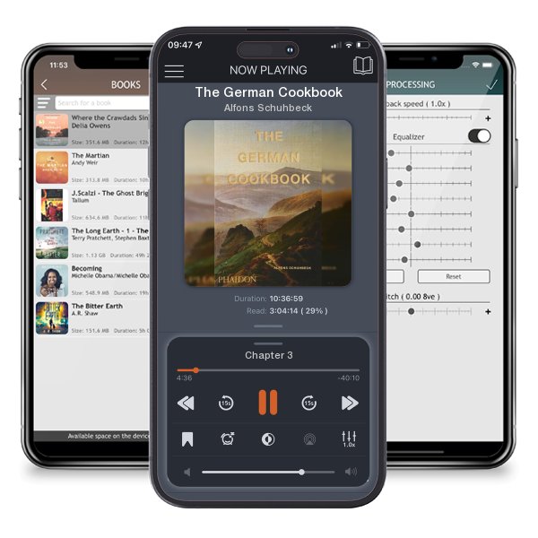 Download fo free audiobook The German Cookbook by Alfons Schuhbeck and listen anywhere on your iOS devices in the ListenBook app.