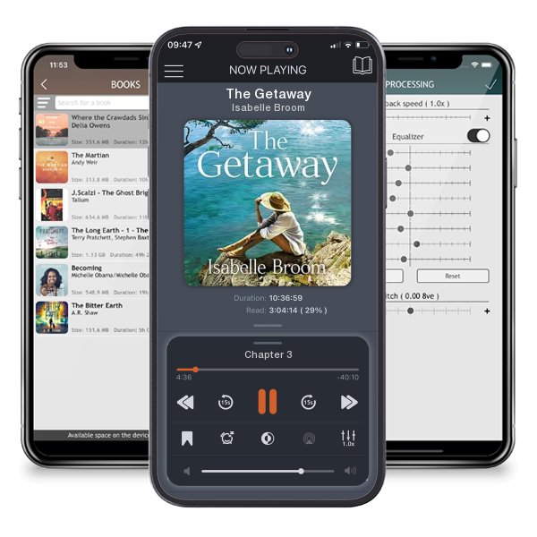 Download fo free audiobook The Getaway by Isabelle Broom and listen anywhere on your iOS devices in the ListenBook app.