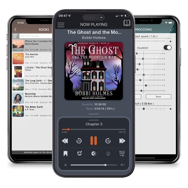 Download fo free audiobook The Ghost and the Mountain Man by Bobbi Holmes and listen anywhere on your iOS devices in the ListenBook app.