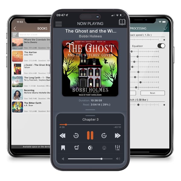 Download fo free audiobook The Ghost and the Witches’ Coven by Bobbi Holmes and listen anywhere on your iOS devices in the ListenBook app.