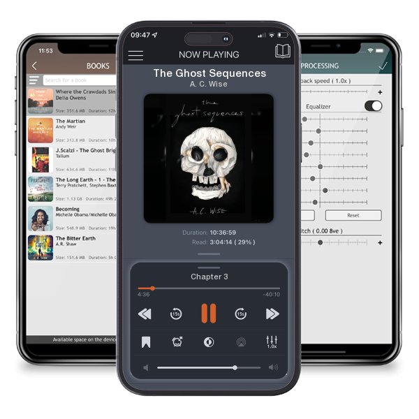 Download fo free audiobook The Ghost Sequences by A. C. Wise and listen anywhere on your iOS devices in the ListenBook app.