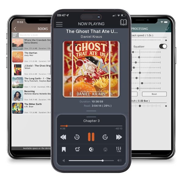 Download fo free audiobook The Ghost That Ate Us: The Tragic True Story of the Burger... by Daniel Kraus and listen anywhere on your iOS devices in the ListenBook app.