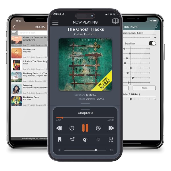 Download fo free audiobook The Ghost Tracks by Celso Hurtado and listen anywhere on your iOS devices in the ListenBook app.