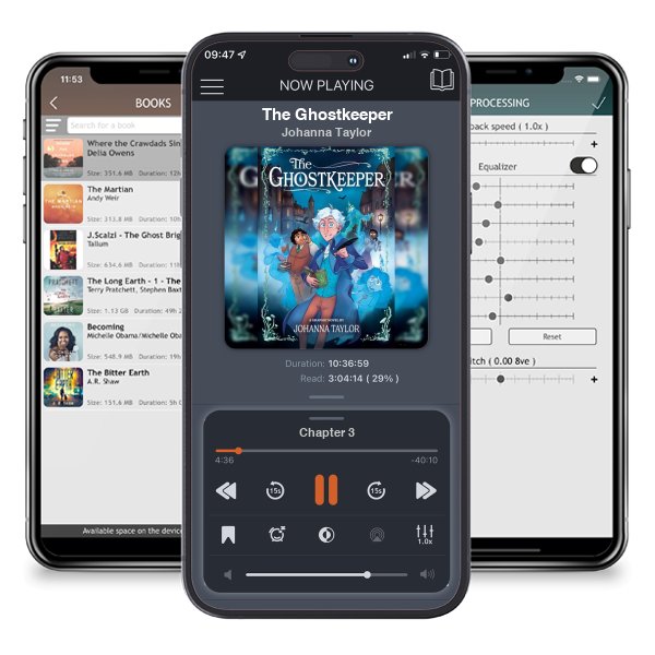 Download fo free audiobook The Ghostkeeper by Johanna Taylor and listen anywhere on your iOS devices in the ListenBook app.