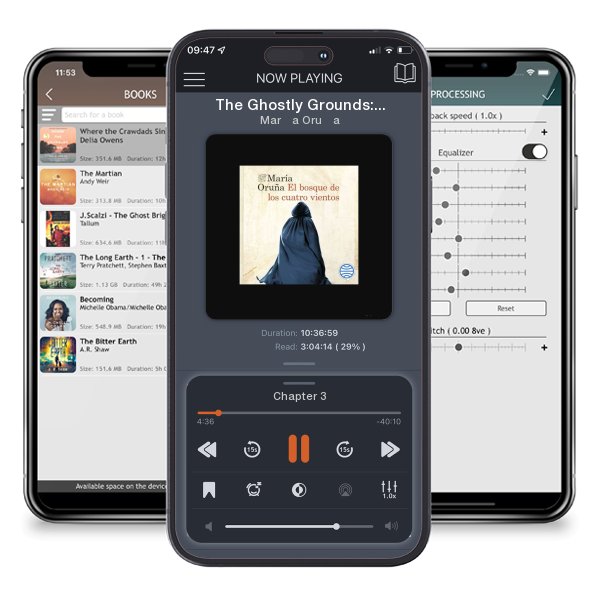 Download fo free audiobook The Ghostly Grounds: Murder and Breakfast by María Oruña and listen anywhere on your iOS devices in the ListenBook app.