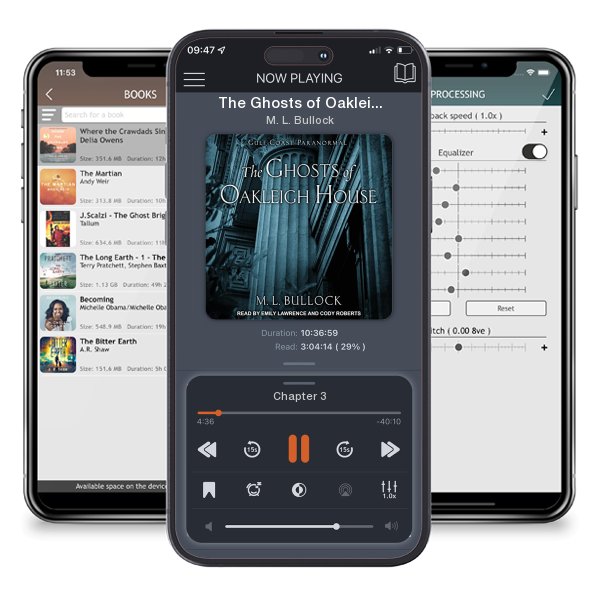 Download fo free audiobook The Ghosts of Oakleigh House by M. L. Bullock and listen anywhere on your iOS devices in the ListenBook app.