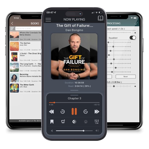 Download fo free audiobook The Gift of Failure: (And I'll rethink the title if this book fails!) by Dan Bongino and listen anywhere on your iOS devices in the ListenBook app.