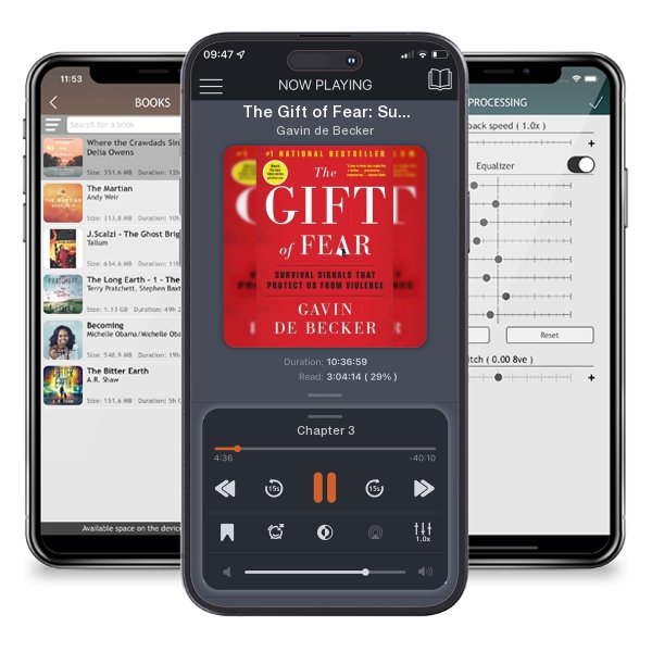 Download fo free audiobook The Gift of Fear: Survival Signals That Protect Us from Violence by Gavin de Becker and listen anywhere on your iOS devices in the ListenBook app.