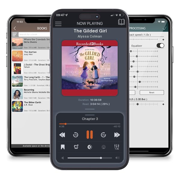 Download fo free audiobook The Gilded Girl by Alyssa Colman and listen anywhere on your iOS devices in the ListenBook app.