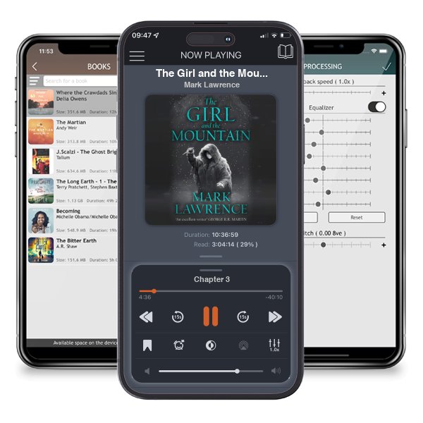 Download fo free audiobook The Girl and the Mountain (Book of the Ice, #2) by Mark Lawrence and listen anywhere on your iOS devices in the ListenBook app.