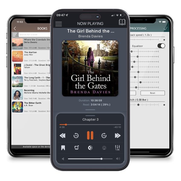 Download fo free audiobook The Girl Behind the Gates by Brenda Davies and listen anywhere on your iOS devices in the ListenBook app.