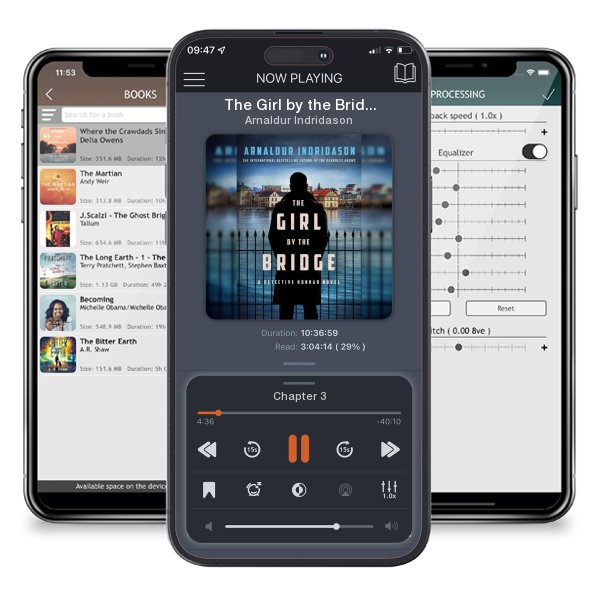 Download fo free audiobook The Girl by the Bridge: A Detective Konrad Novel by Arnaldur Indridason and listen anywhere on your iOS devices in the ListenBook app.