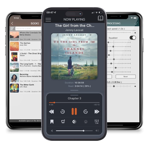 Download fo free audiobook The Girl from the Channel Islands: A WWII Novel (Original) by Jenny Lecoat and listen anywhere on your iOS devices in the ListenBook app.