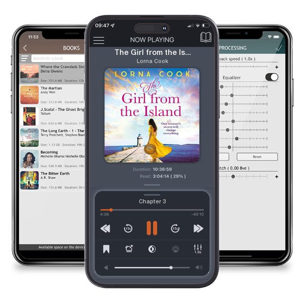 Download fo free audiobook The Girl from the Island by Lorna Cook and listen anywhere on your iOS devices in the ListenBook app.