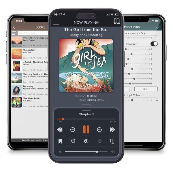 Download fo free audiobook The Girl from the Sea by Molly Knox Ostertag and listen anywhere on your iOS devices in the ListenBook app.
