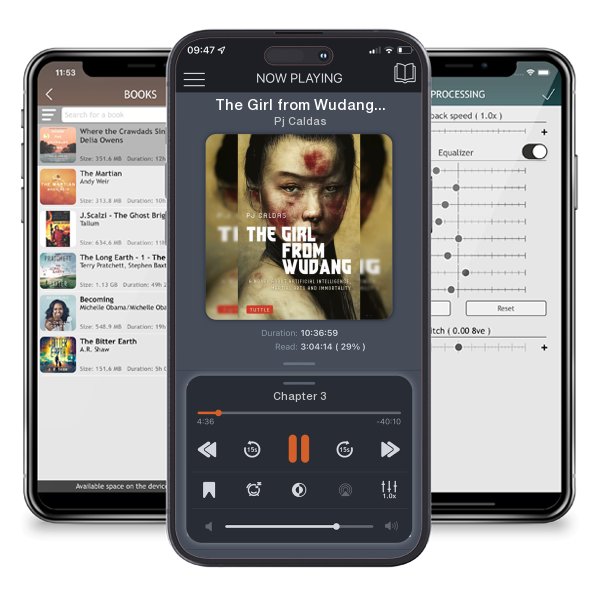 Download fo free audiobook The Girl from Wudang: A Novel about Artificial Intelligence,... by Pj Caldas and listen anywhere on your iOS devices in the ListenBook app.