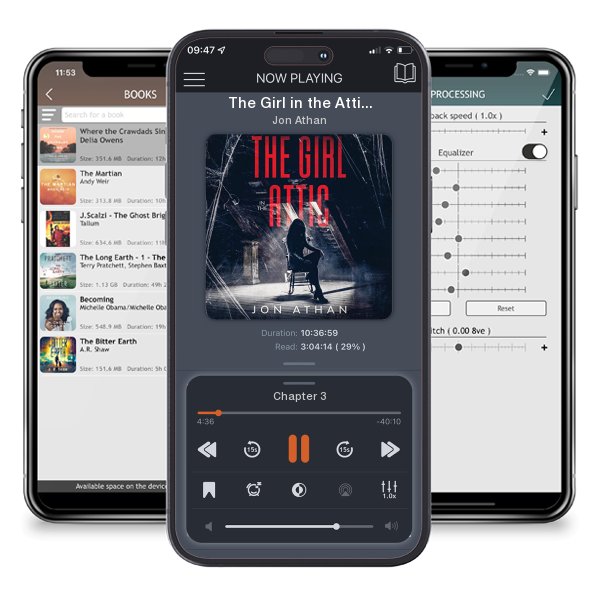 Download fo free audiobook The Girl in the Attic by Jon Athan and listen anywhere on your iOS devices in the ListenBook app.
