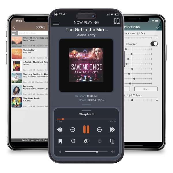 Download fo free audiobook The Girl in the Mirror by Alana Terry and listen anywhere on your iOS devices in the ListenBook app.