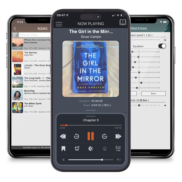 Download fo free audiobook The Girl in the Mirror by Rose Carlyle and listen anywhere on your iOS devices in the ListenBook app.